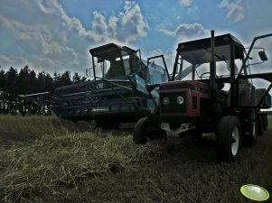 Bizon Rekord Z058 & Zetor 7211