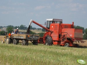 Bizon Super Z056 & C-330 + przyczepa