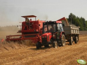 Bizon Super Z056 & Zetor 5320