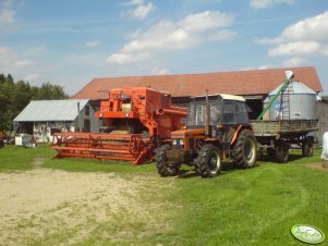 Bizon Z040 + Zetor 7245