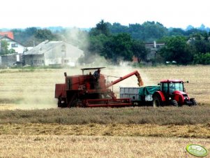 Bizon Z056 Super & Zetor Forterra 8641 + Przyczepa 6 ton