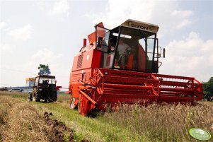 Bizon Z058 Rekord i Zetor 5340