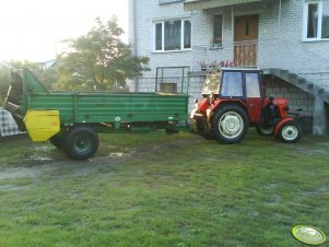 C-330M z rożutnikiem po umyciu