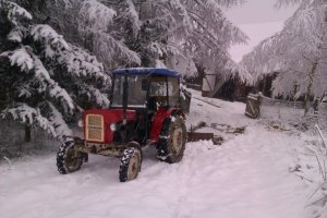 Ursus C-330 & pług śnieżny