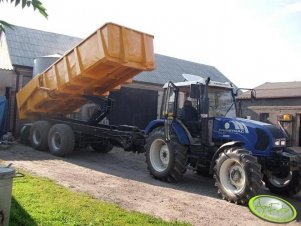 Farmtrac 675 DT + przyczepa