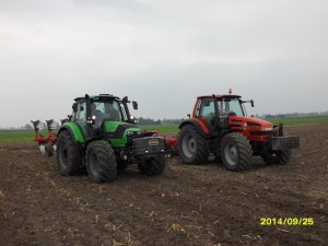 Deutz Fahr TTV6160 i Same Rubin 150