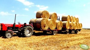 Ursus C-360 & przyczepy do bell 