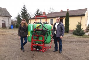 Przekazanie nagrody głównej w konkursie Agroinspektor