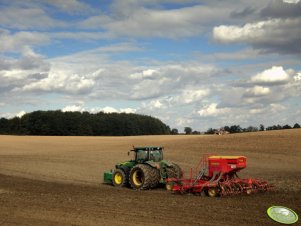 John Deere 8295r + Vaderstad Rapid A 600 s