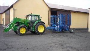 John Deere 6920 i agregat Rolmako