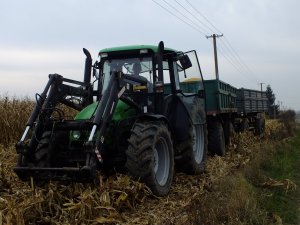 Deutz-Fahr Agroplus 100 + Przyczepy