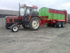 Zetor 7711 + Unia Tytan 10 plus