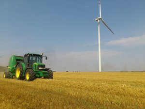 John Deere 6430 + John Deere 854