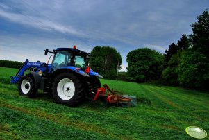 New Holland T6030 Delta + Stoll JF 225