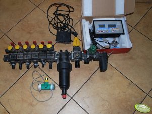 Sterowanie opryskiwacza