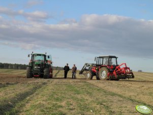 Belarus 920 i John Deere 6630 premium