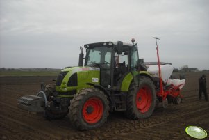 Claas Ares 567 ATX + Kuhn Maxima 2TI