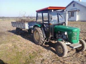 Ursus C-4011 i przyczepa