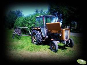 Ursus C-360 + Zgrabiarka 7 Gwiazdowa