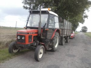 Zetor 5211 & rozrzutnik obornika