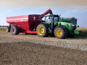 John Deere 8360R + Horsch Titan 34 UW