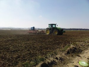 John Deere 8360 R + Horsch Tiger 5 AS