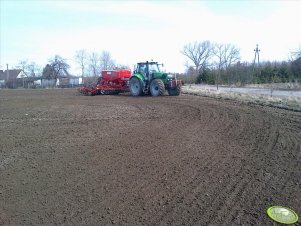 Deutz Fahr Agrotron M650 i VAderstad Spirit 400