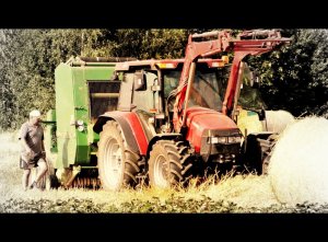 Case JX 85 + John Deere 580