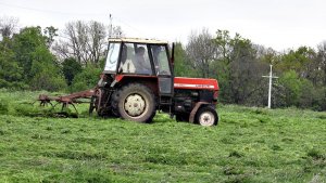 Ursus C-362 + Przewracarka 2-karuzelowa