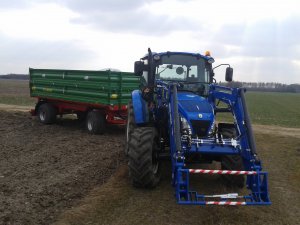 New Holland T4.65 + Pronar T672