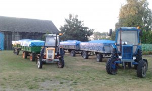 MTZ 82 & Ursus c 360 3P i przyczepy