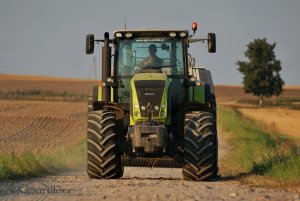 Claas Axion 840 + Claas Quadrant 2200