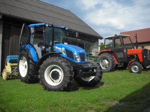 New Holland TD5.85 & siewnik SULKY 2,7m & URSUS 3512