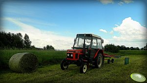 Zetor 5211 + Kverneland Taarup 9043