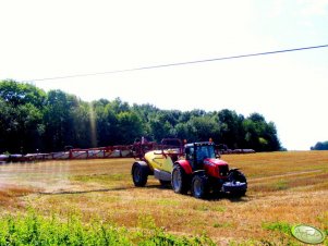 Massey Ferguson 7495 + Hardi Commander 4400