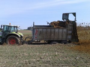 Claas Ares 616 + Fliegl Gigant ASW 160