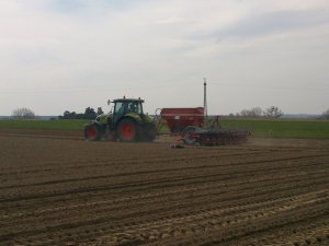 Horsch Maestro 8.75 CC & Claas Arion 610C