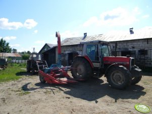 Massey Ferguson 3080 & Mengele Sh-20