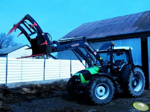 Deutz Fahr Agrofarm 410+ Stoll FZ 10