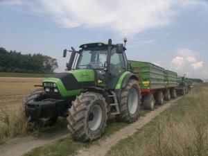 Deutz-Fahr Agrotron 150 + Pronar x2 & Deutz-Fahr Agrofarm & Autosan