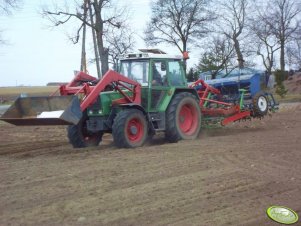 Fendt Farmer 306 LSA + Mailleux i Rolmasz Kutno Ares L/S + Rolmasz Kutno Polonez S078