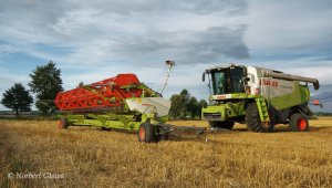 Claas Lexion 580 & V900