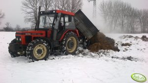 Zetor 7340 turbo & przyczepa