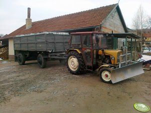 Ursus C-330+  Przyczepa D-50 