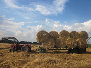 Zetor 5211 + Laweta na bele