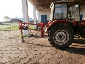 Ursus C-360 + Świder ziemny