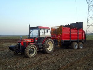 Zetor 7745 Turbo + Metal Fach