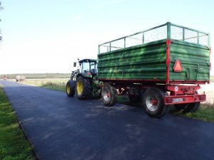 John Deere 5080R + Warfama T-670