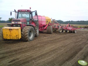 Case 7240 i siewnik Horsch