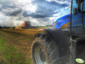 Case IH 1680 & NH T7030AC